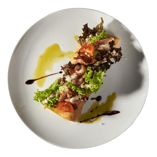 Солоний млинець Цезаре