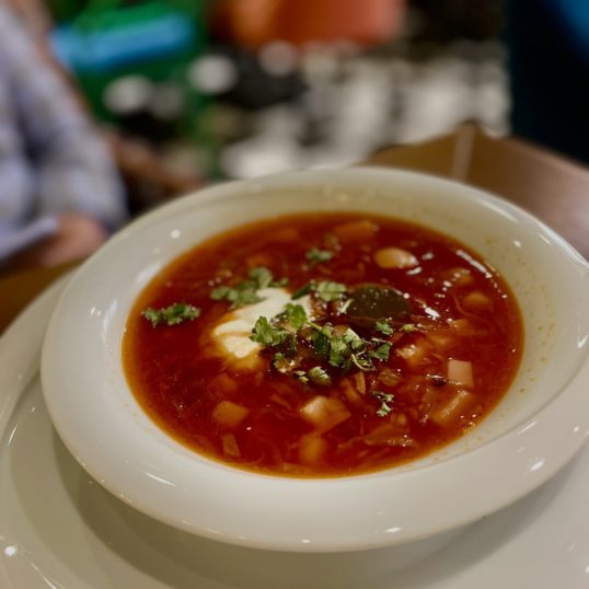 Борщ домашній