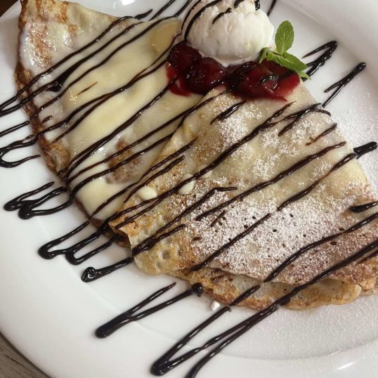 Млинець креп вишня